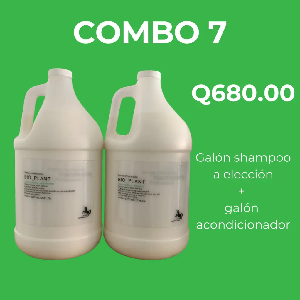 BioPlant Combo 7: Shampoo y Acondicionador